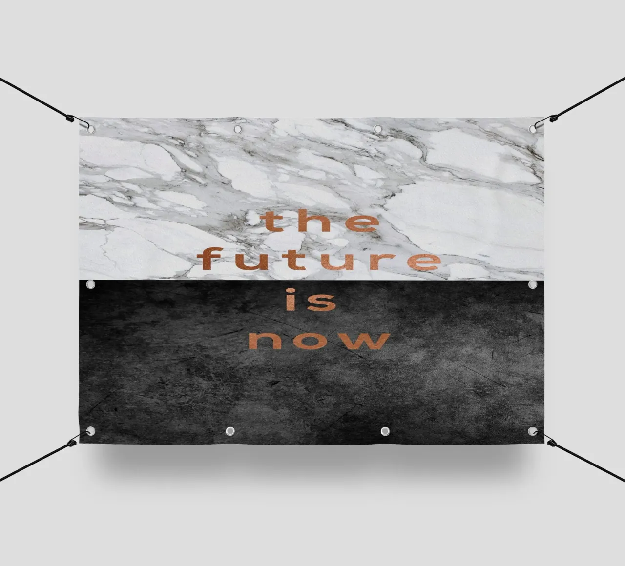 Il futuro è adesso telo in pvc da Orara Studio