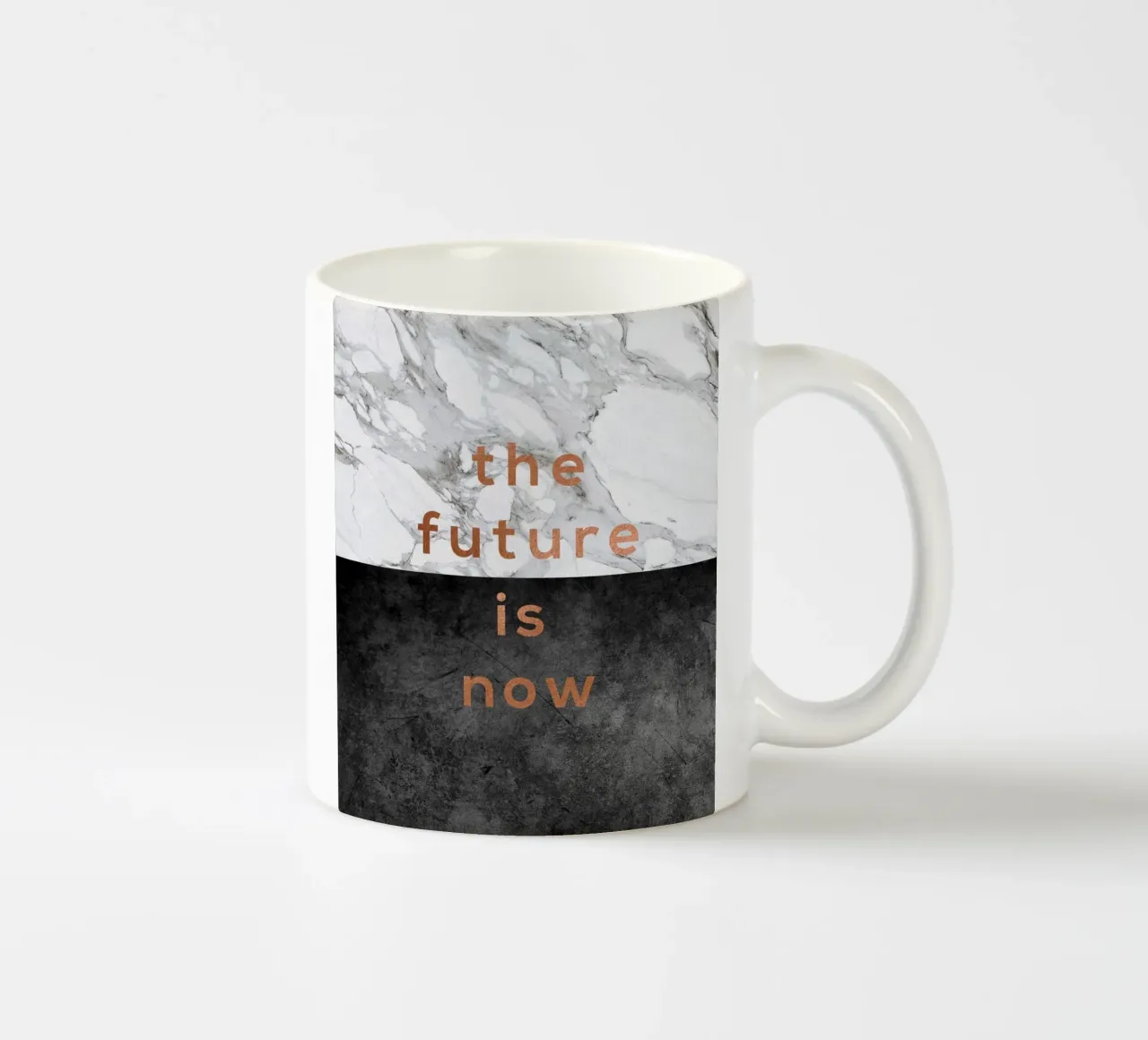 Il futuro è adesso tazza in ceramica da Orara Studio