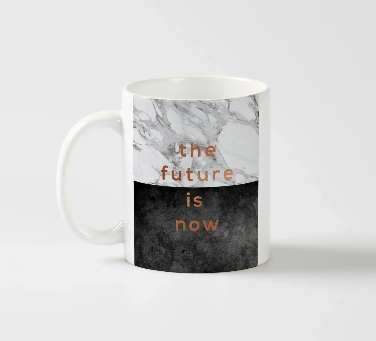 Il futuro è adesso tazza in ceramica da Orara Studio