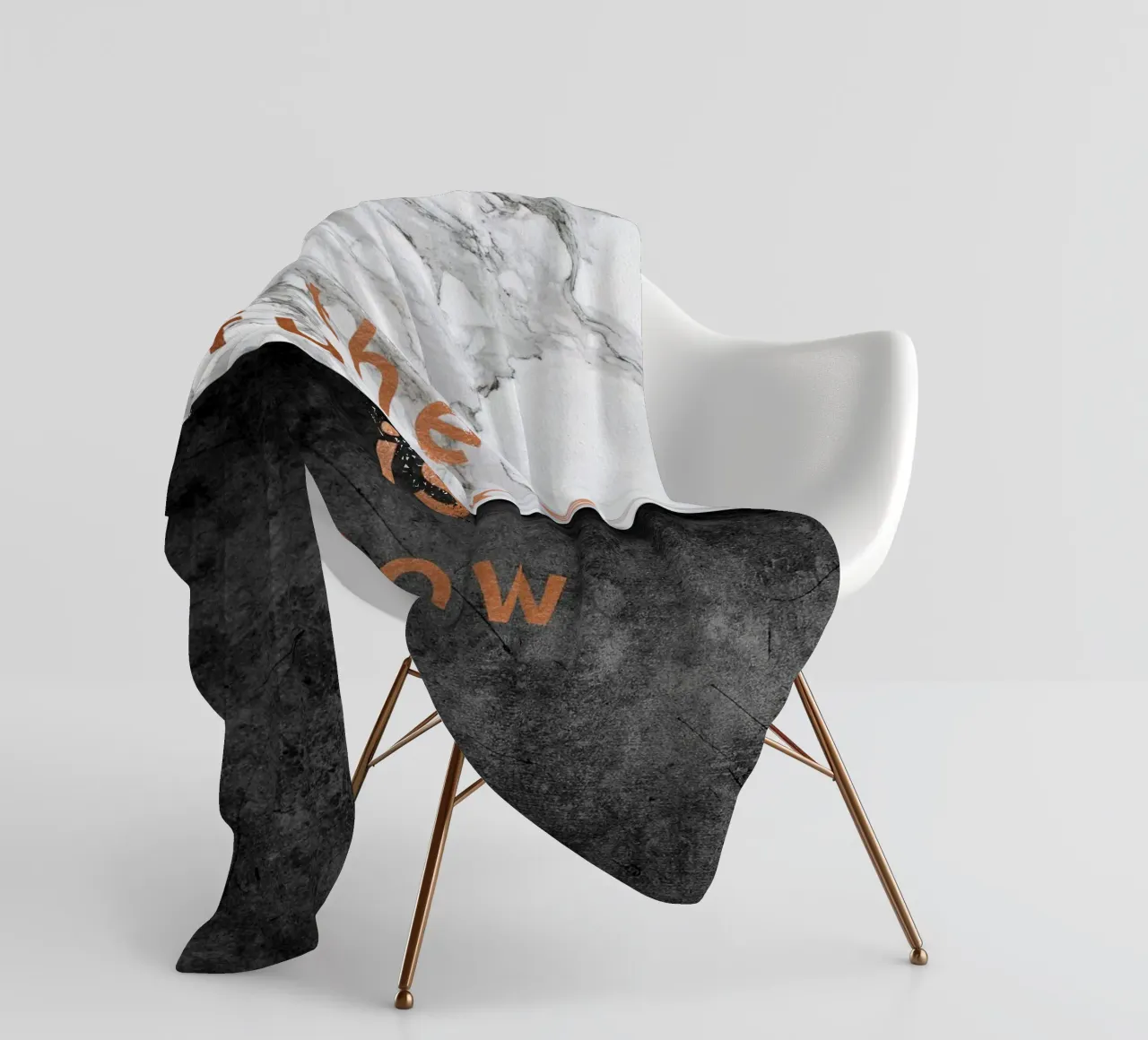 Il futuro è adesso coperta in pile da Orara Studio
