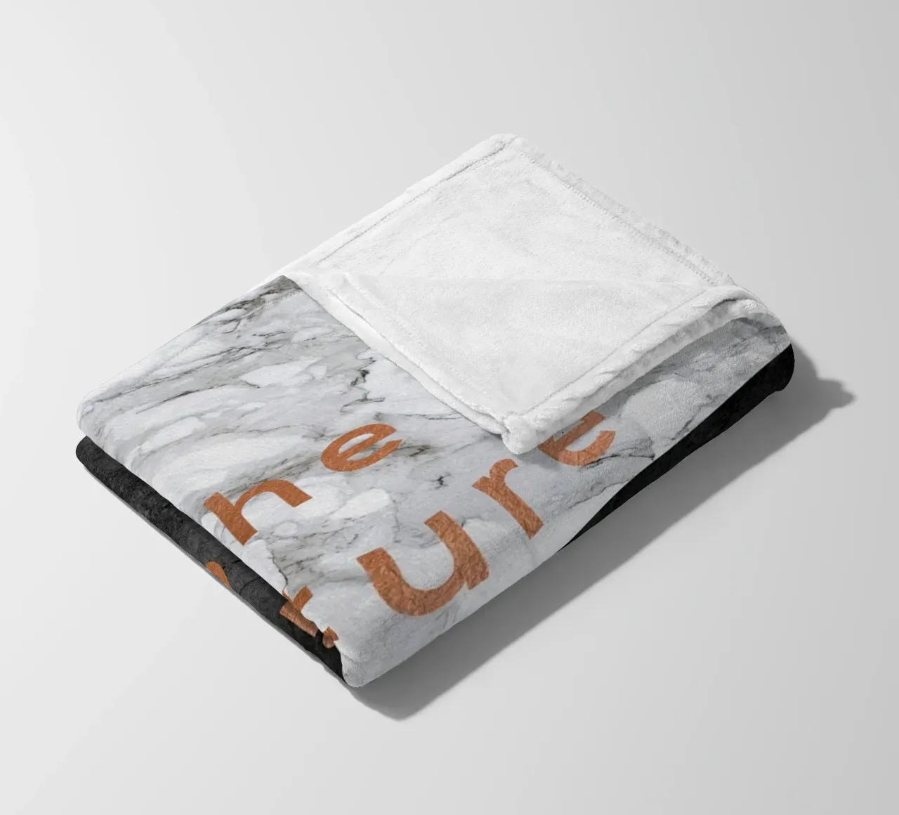 Il futuro è adesso coperta in pile da Orara Studio
