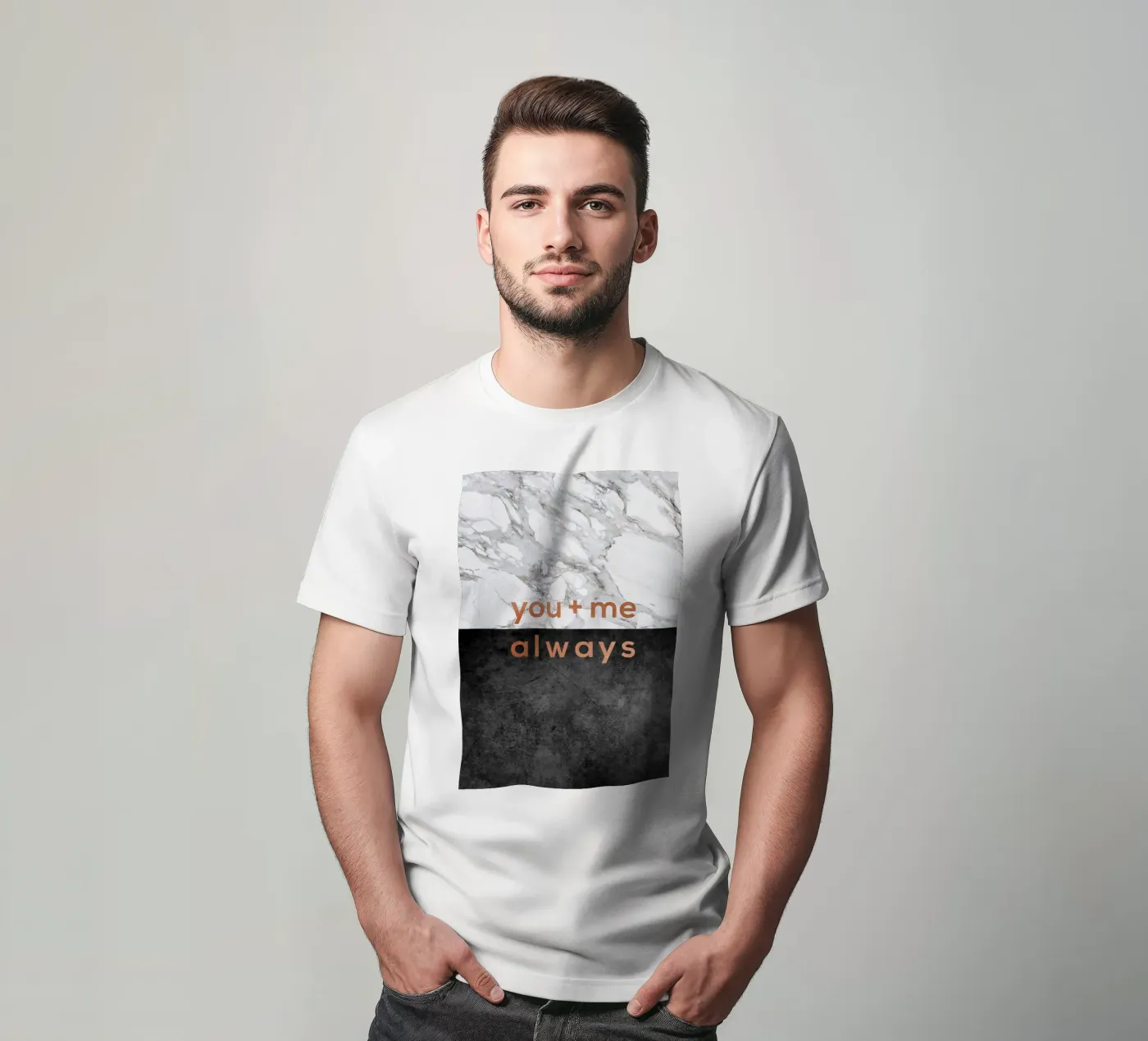 Io e te sempre t-shirt da Orara Studio