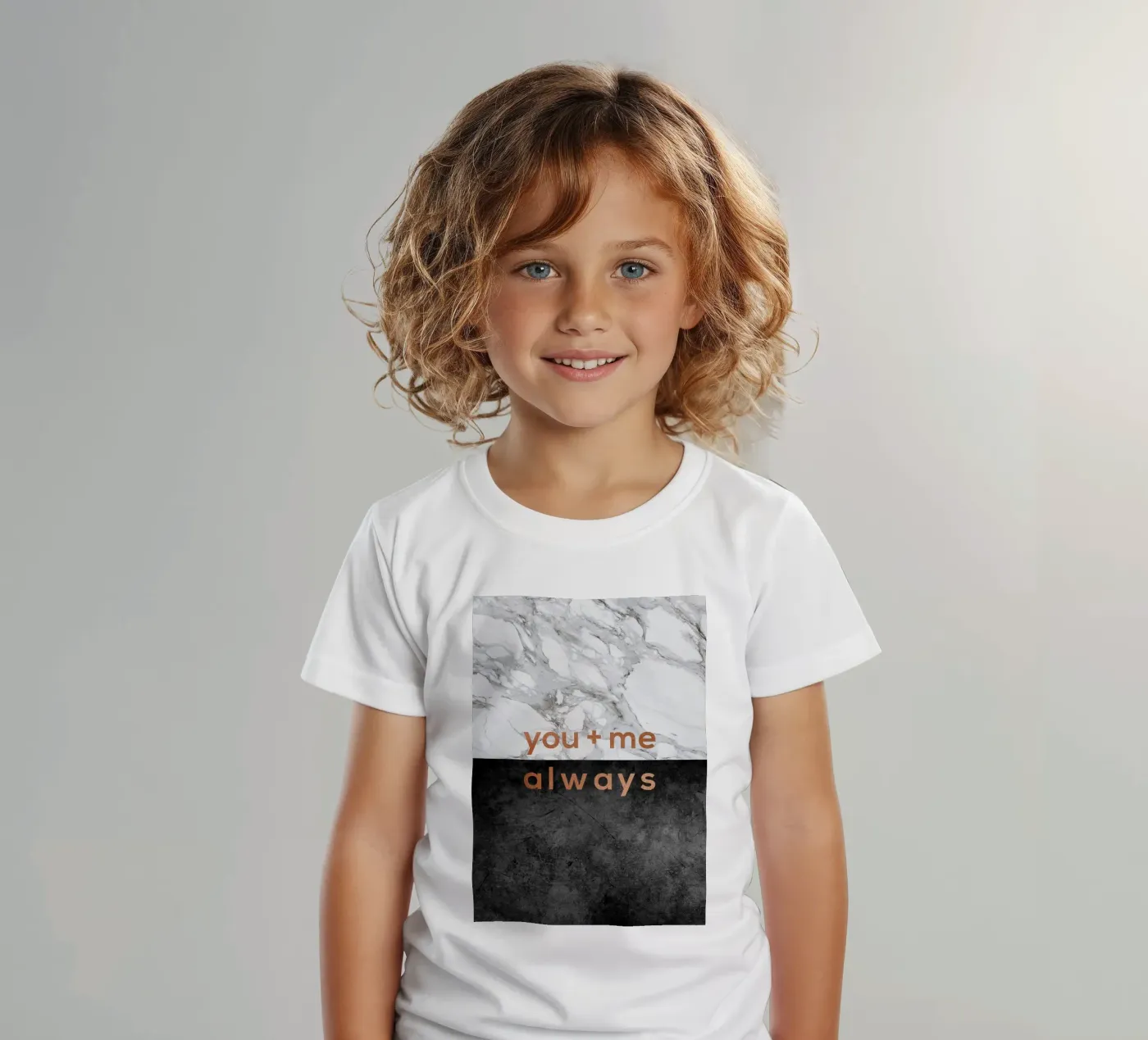 Io e te sempre t-shirt bambini da Orara Studio