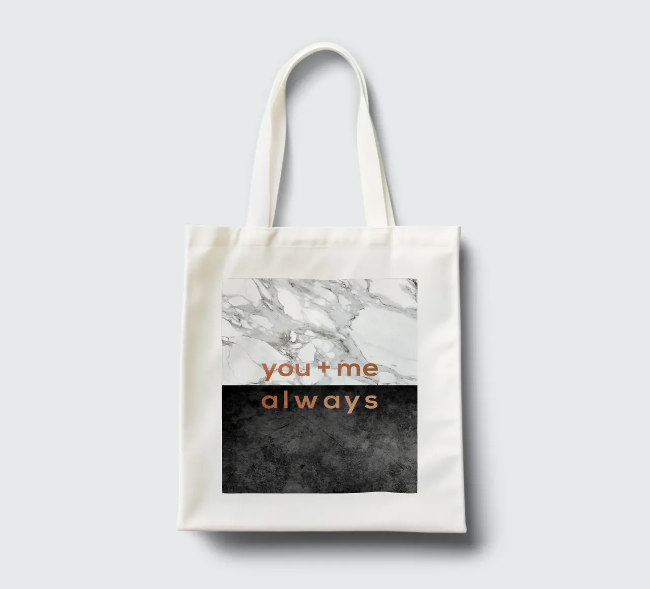 You & Me Always tote bag by Orara Studio