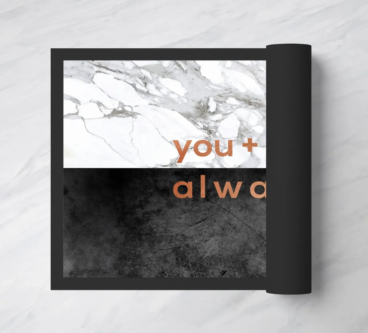 Io e te sempre zerbino da Orara Studio