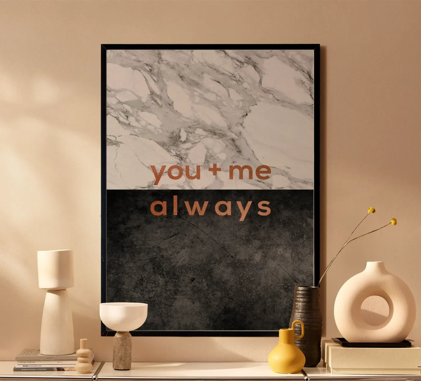 Du und ich für immer Poster von Orara Studio