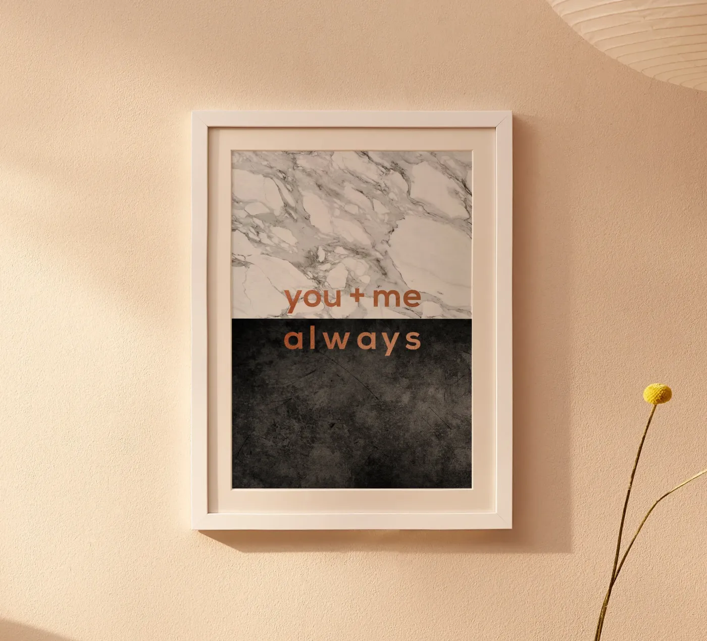 Du und ich für immer Poster von Orara Studio