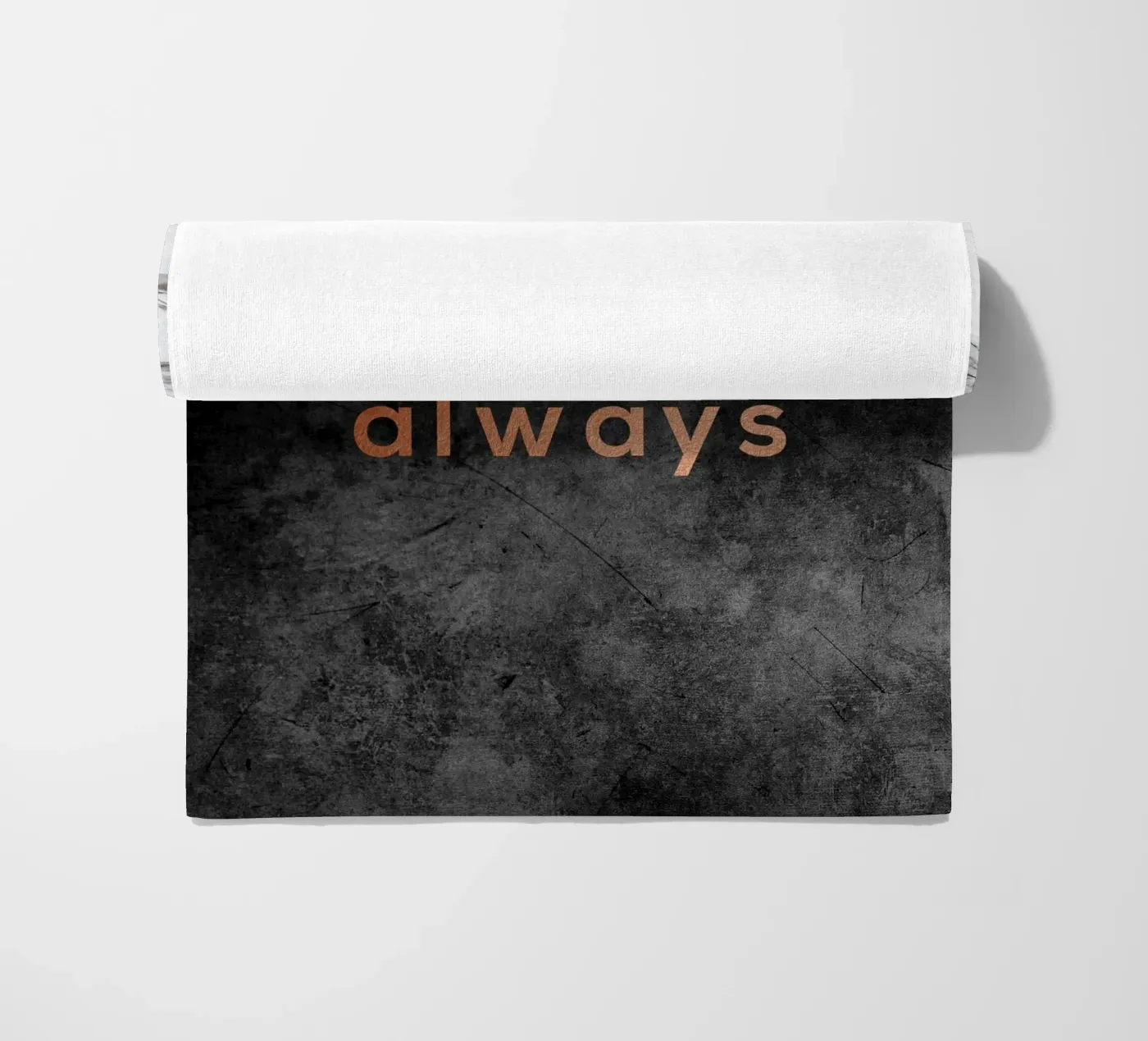 You & Me Always beach towel by Orara Studio