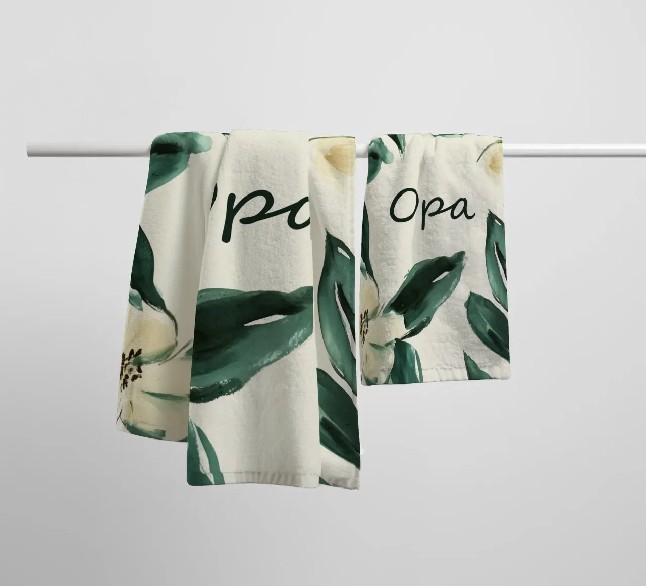 Opa badhanddoek van treechild