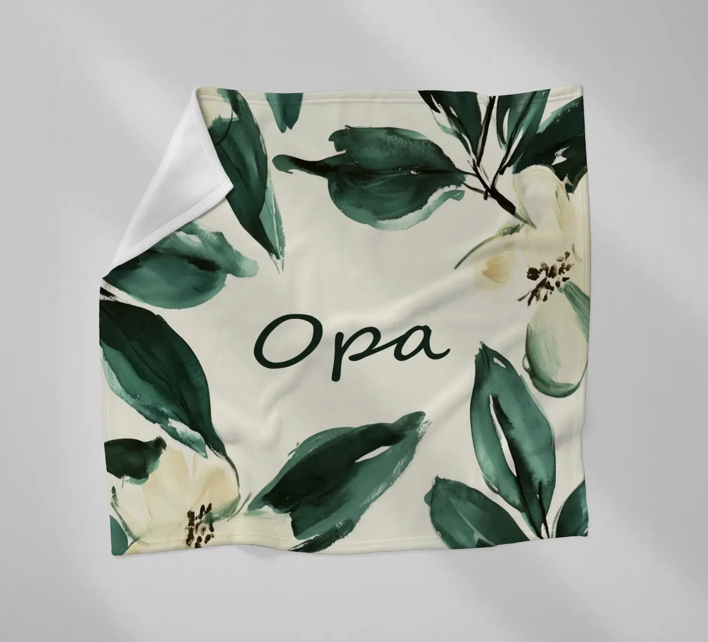 Opa fleecedeken van treechild