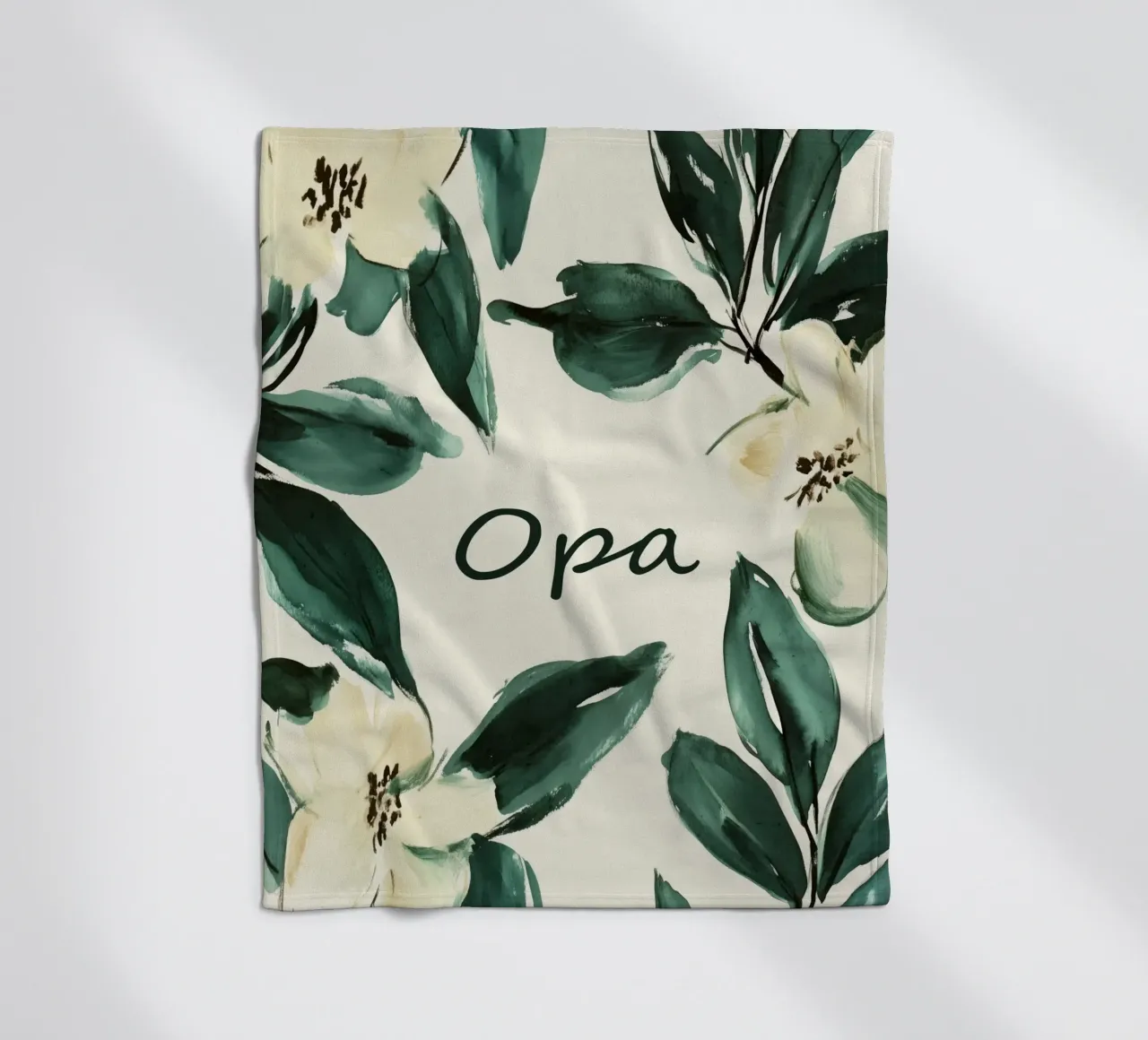 Opa Fleecedecke von treechild