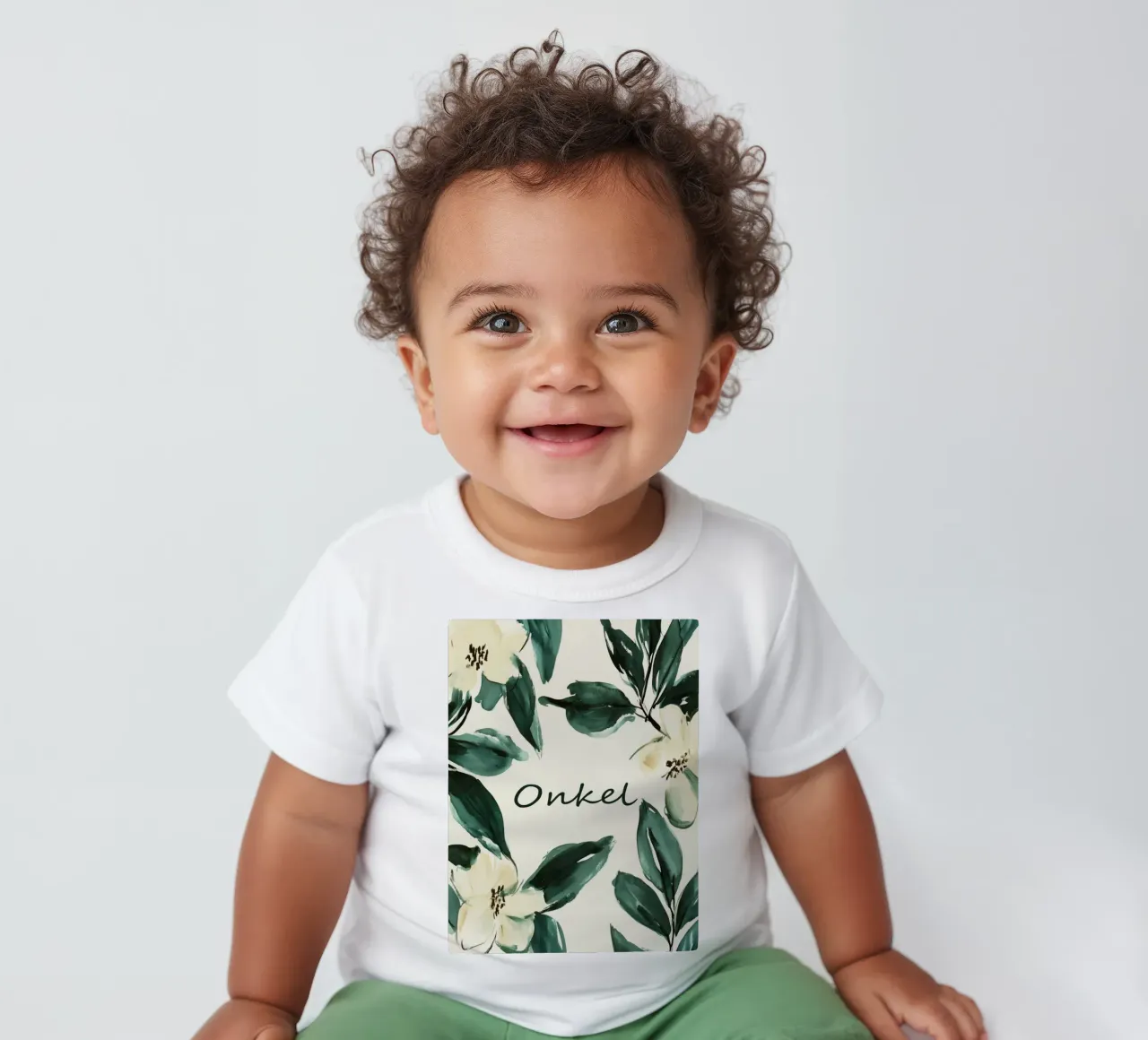 Onkel maglietta neonato da treechild