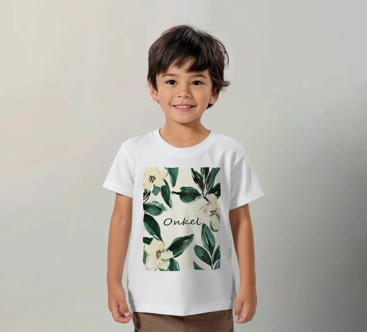 Onkel t-shirt bambini da treechild