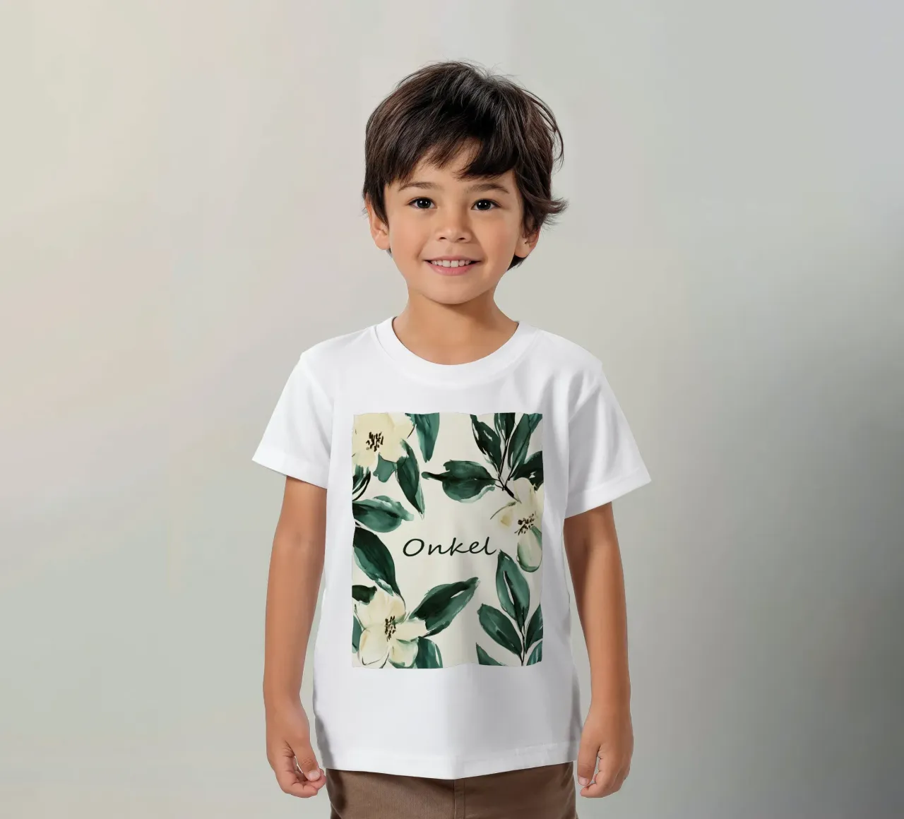 Onkel t-shirt bambini da treechild