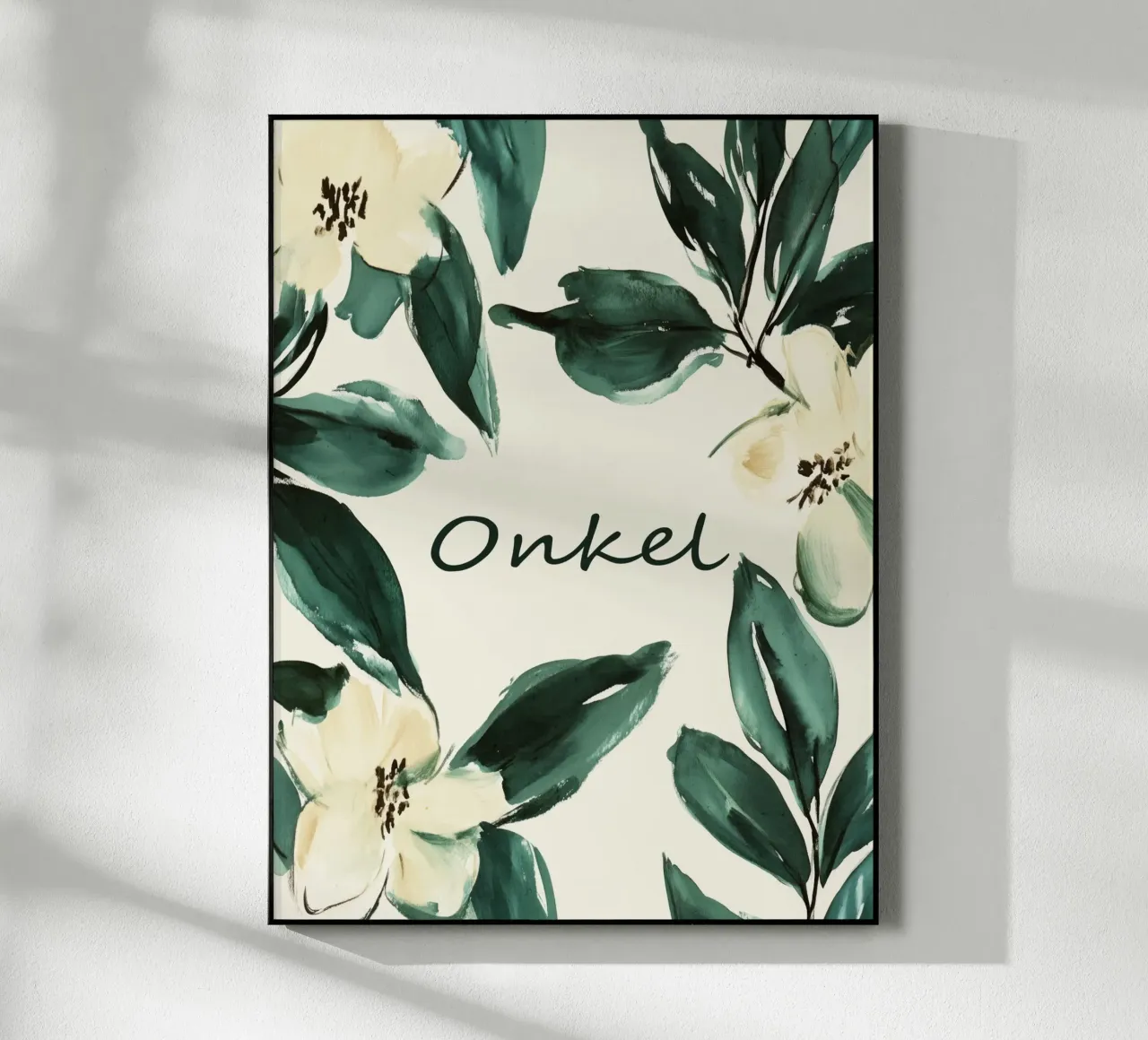 Onkel acrylic glass by treechild