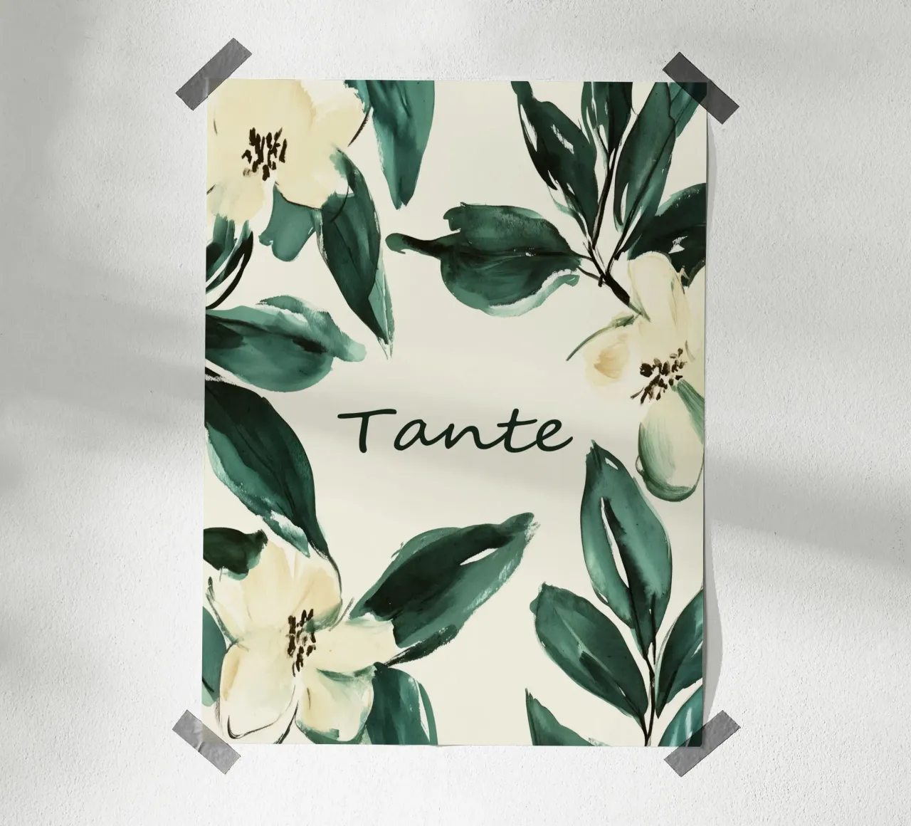Tante poster con telaio in plastica da treechild