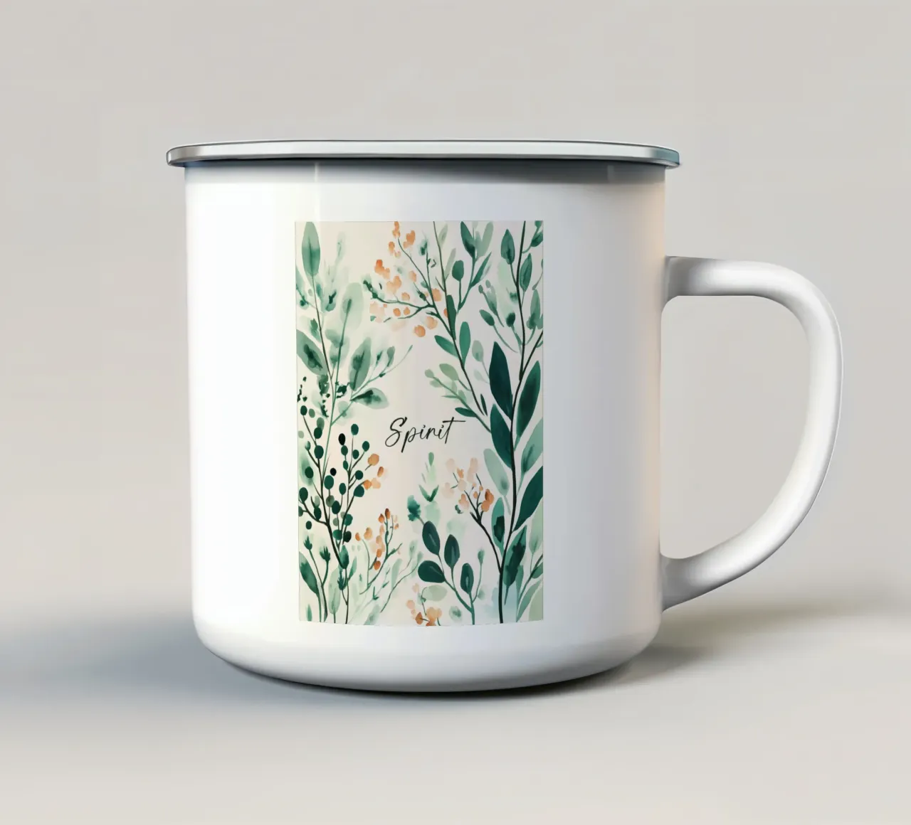 Spirit tazza in smalto da treechild