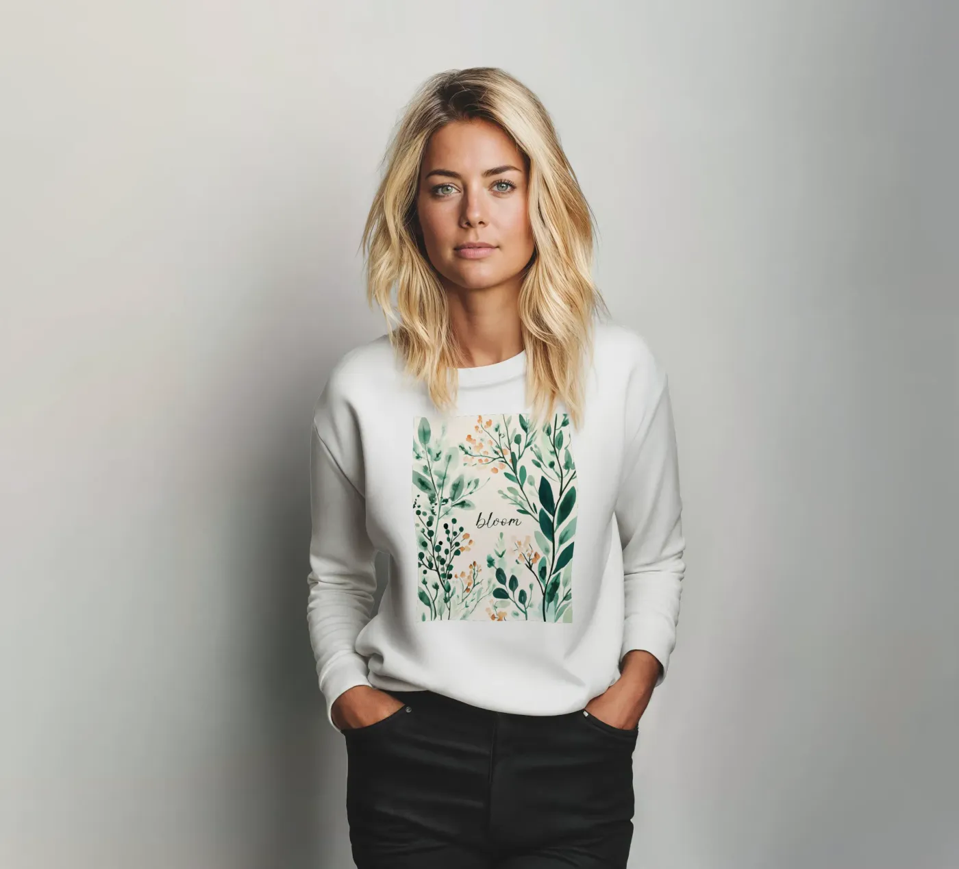 Bloom sweatshirt by treechild