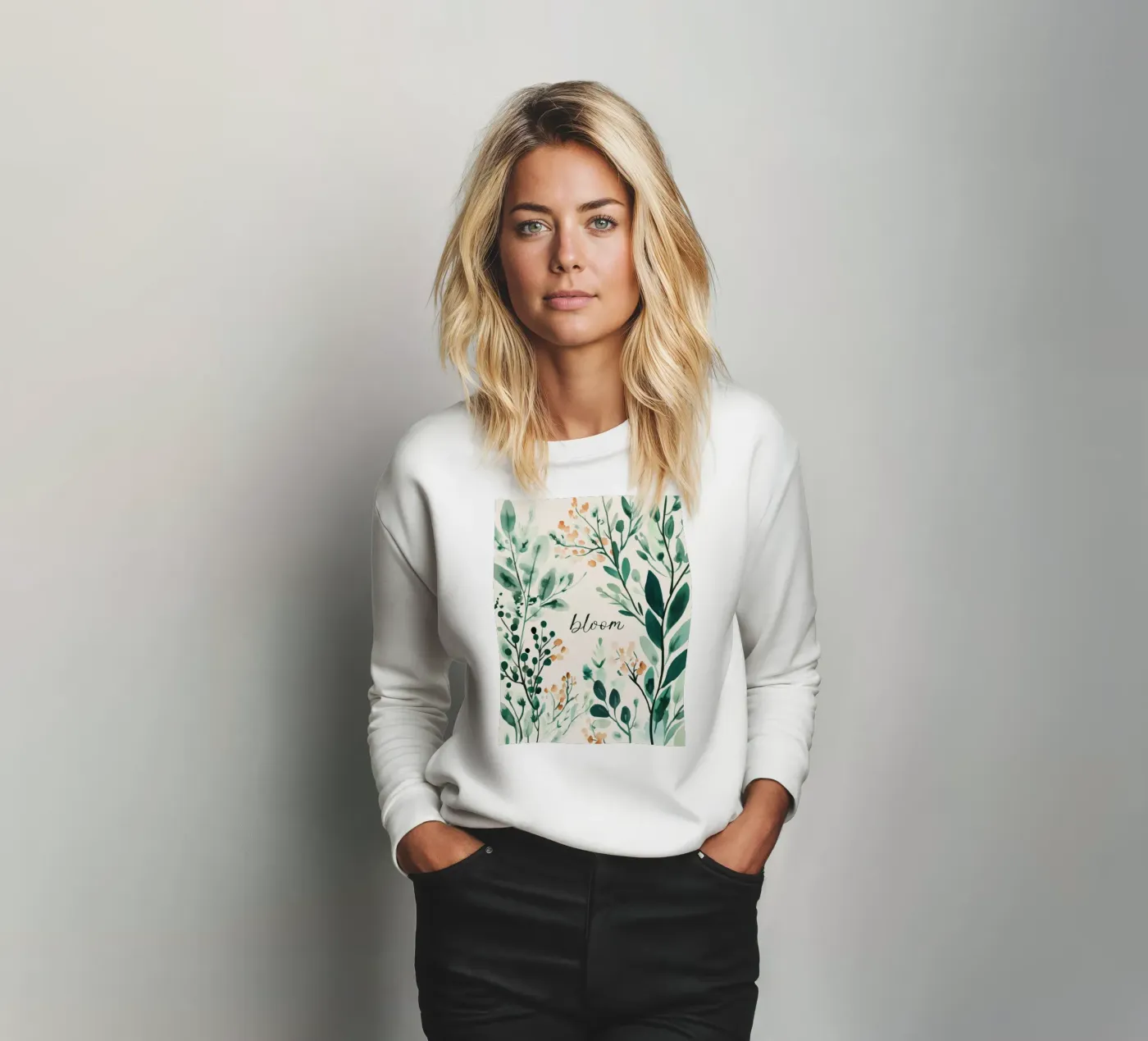 Bloom sweatshirt by treechild