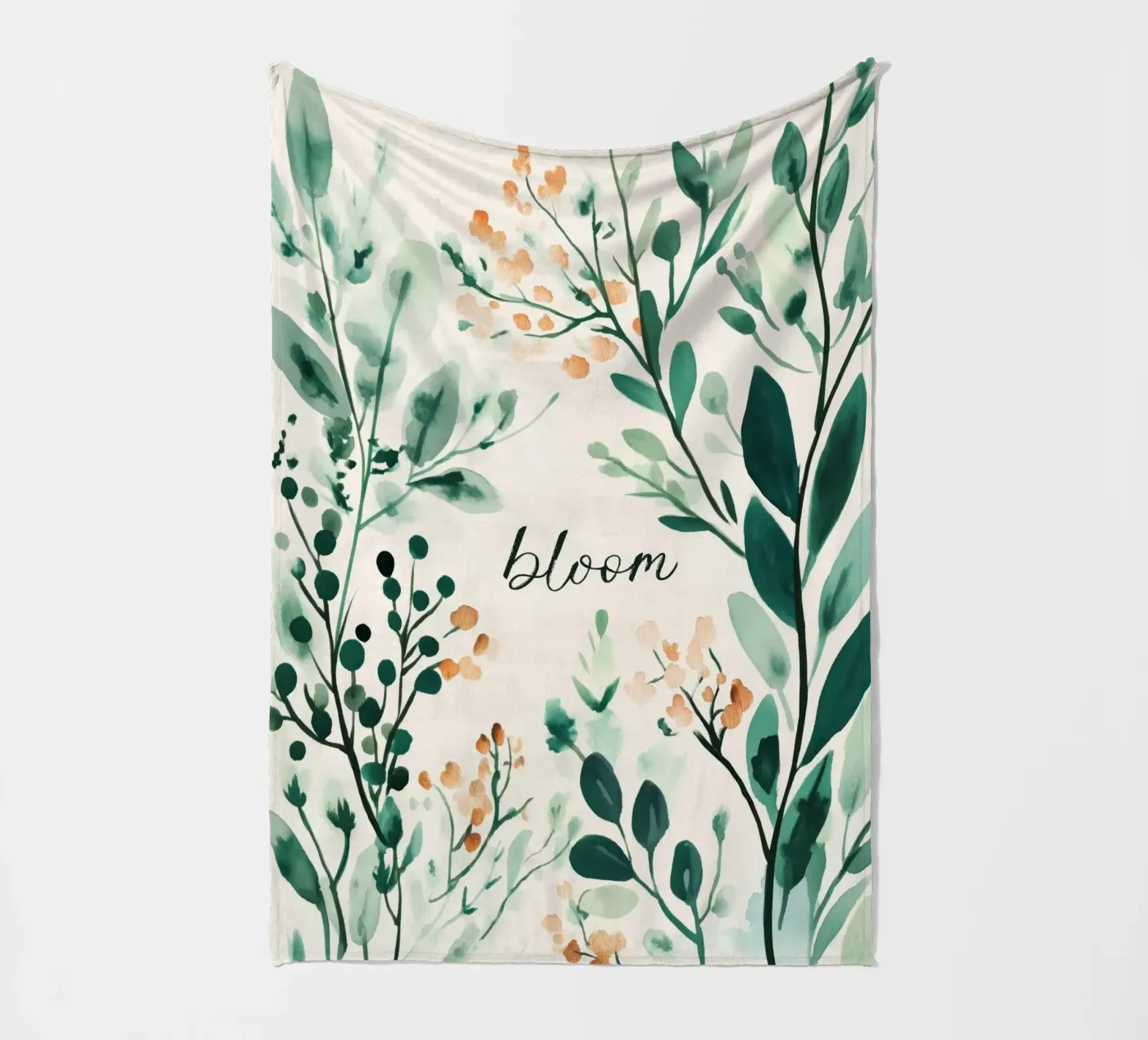 Bloom Fleecedecke von treechild