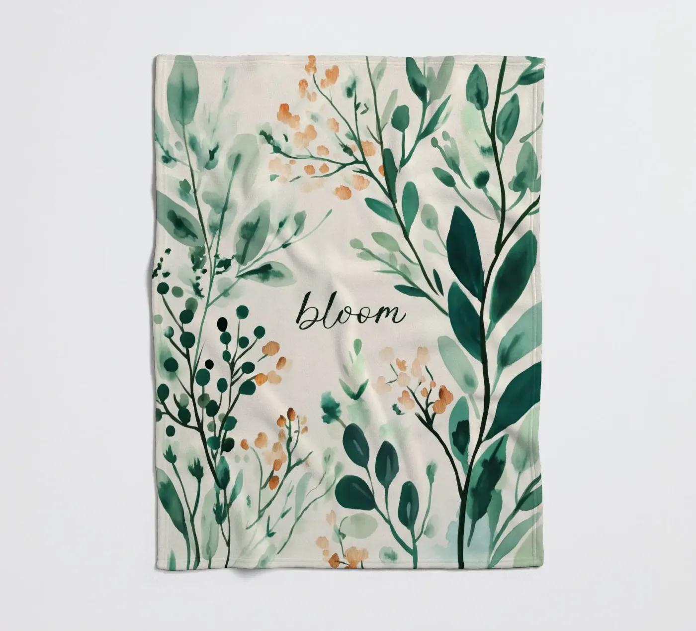 Bloom Fleecedecke von treechild