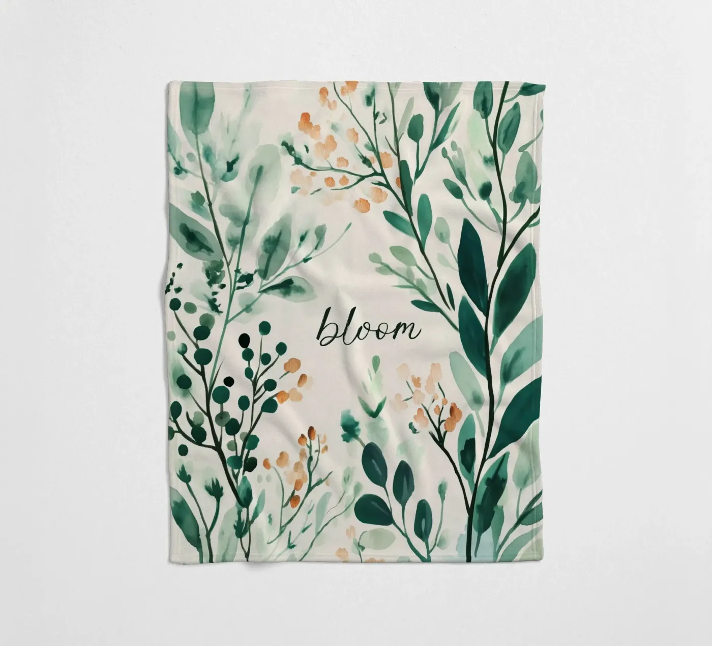 Bloom Fleecedecke von treechild