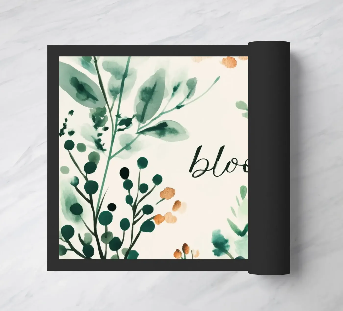 Bloom doormat by treechild