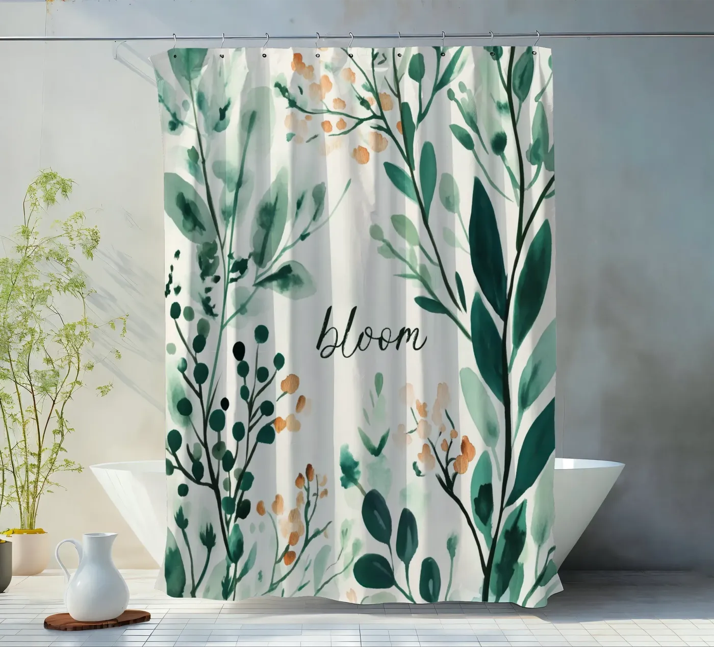 Bloom tenda da doccia da treechild