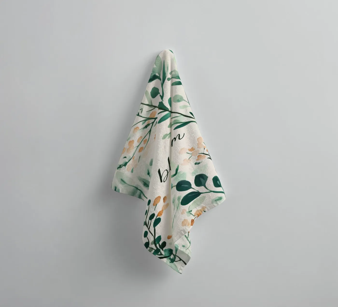 Bloom asciugamano da bagno da treechild