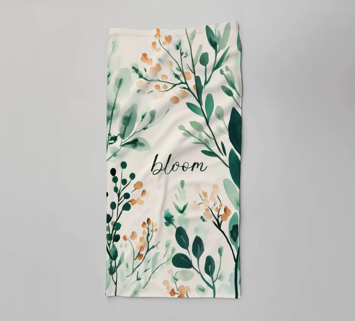 Bloom towel by treechild