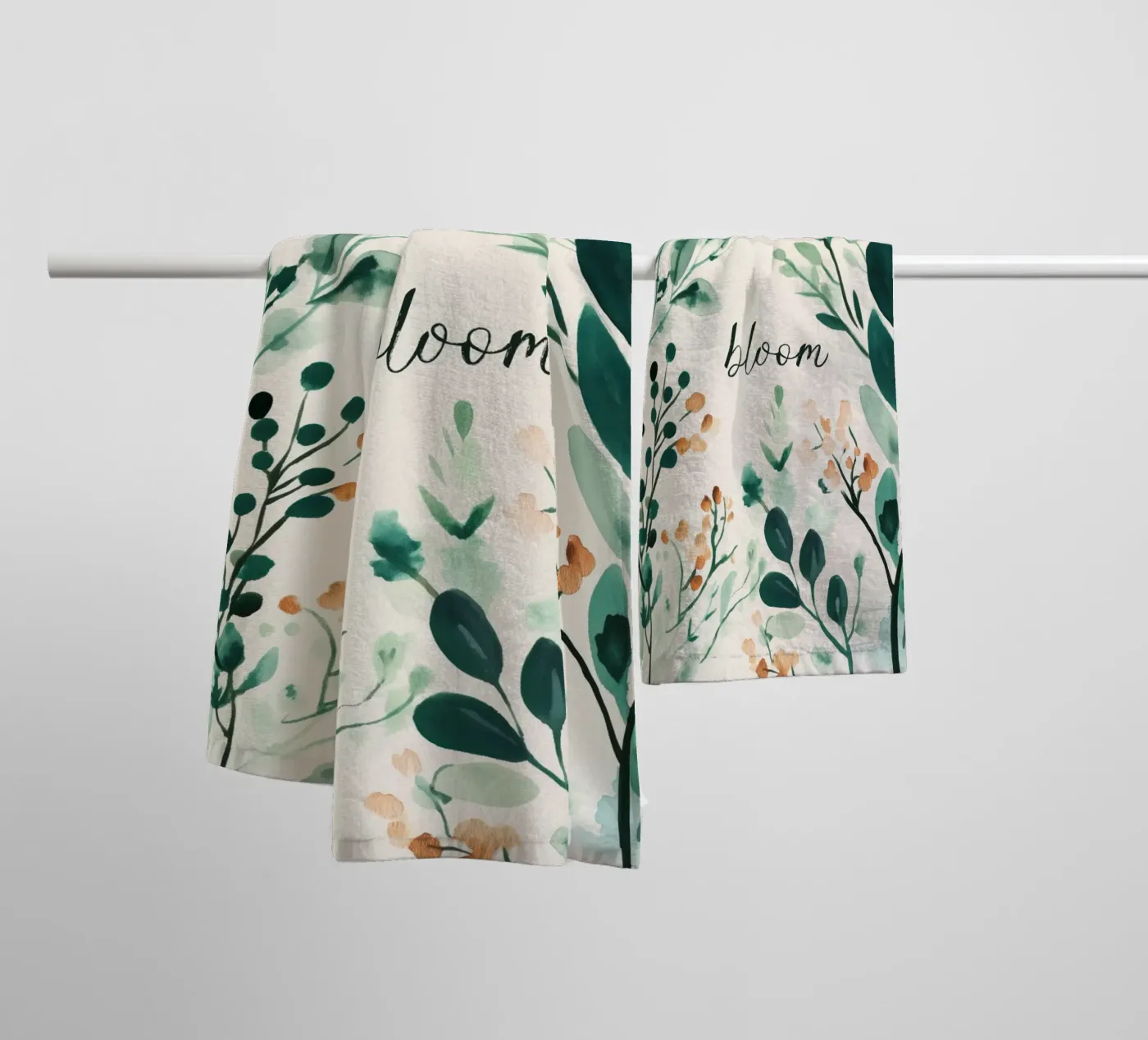 Bloom towel by treechild