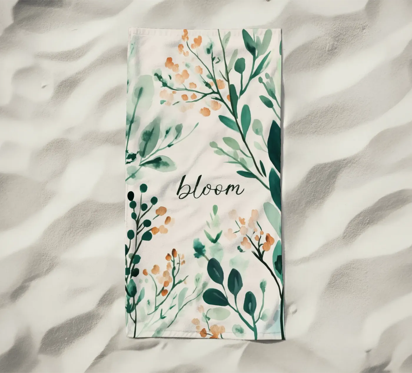 Bloom Strandtuch von treechild