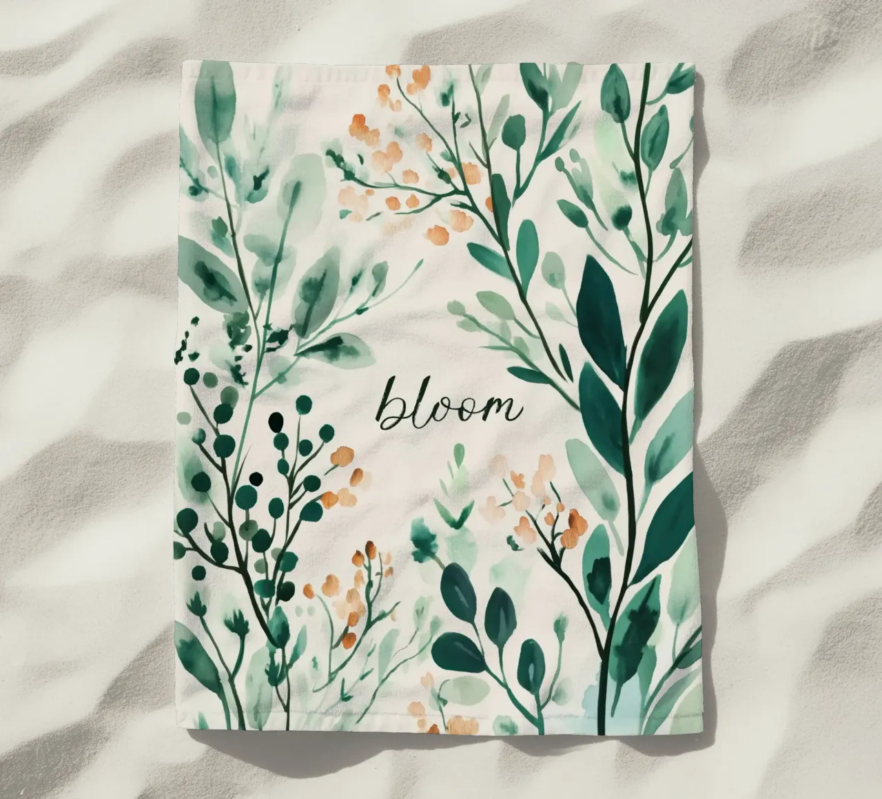 Bloom toalla de playa de treechild