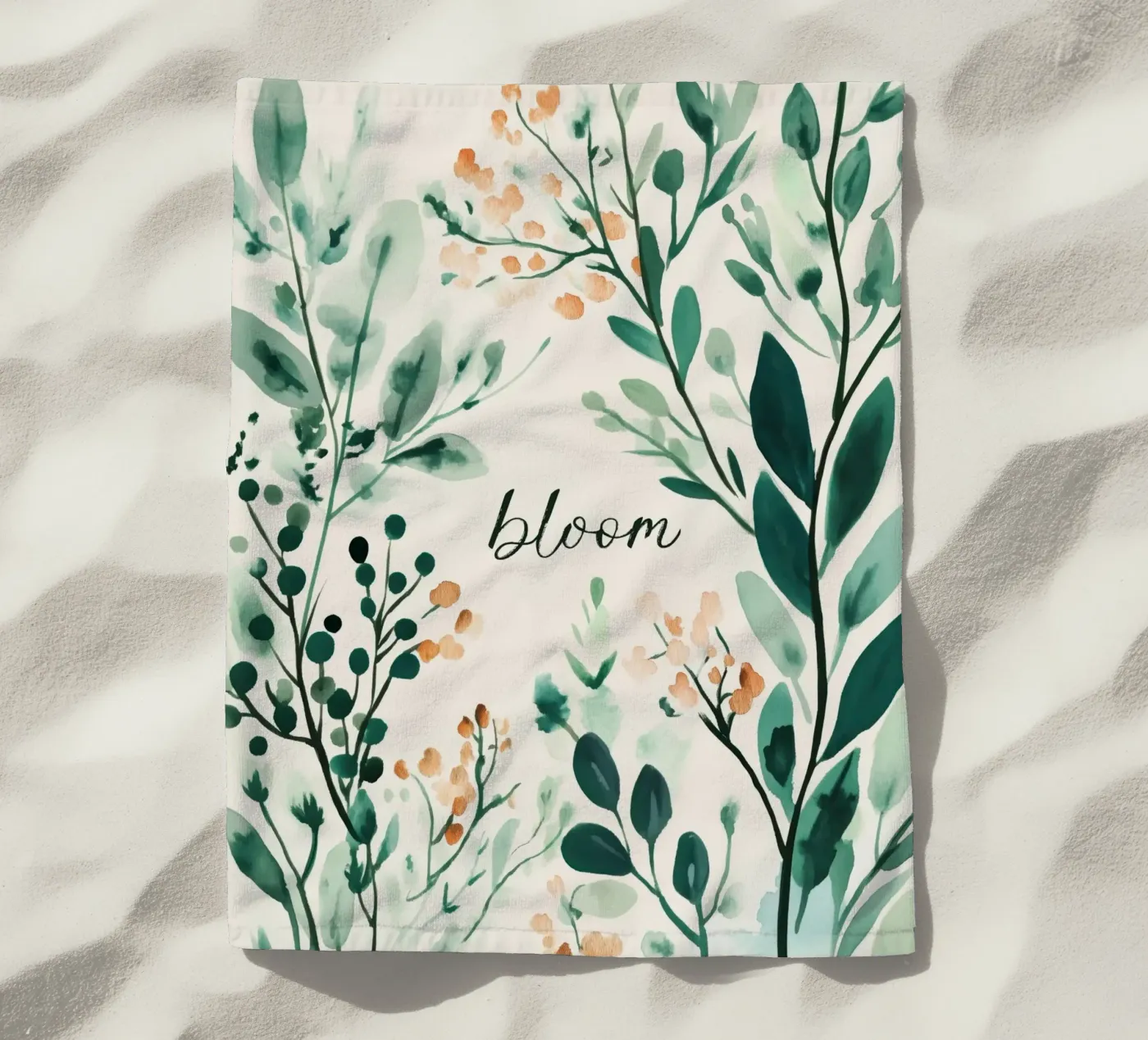 Bloom Strandtuch von treechild