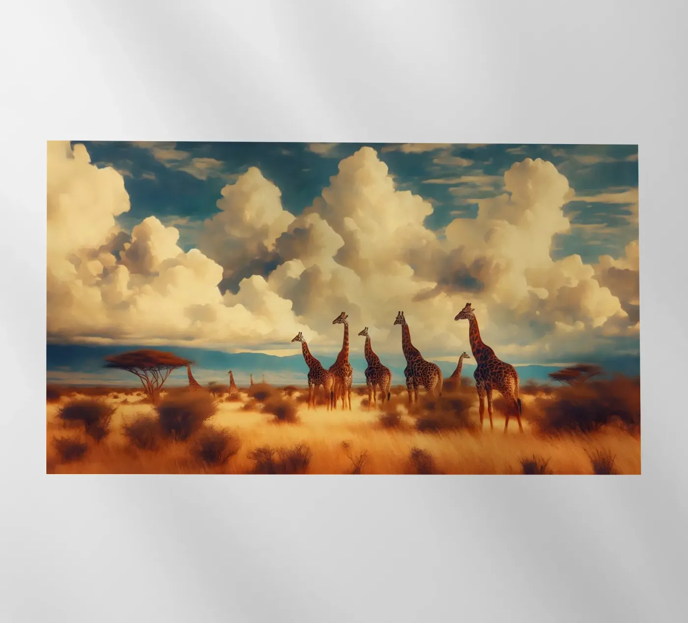 GIRAFE pellicola backlit da RUBIANT ART