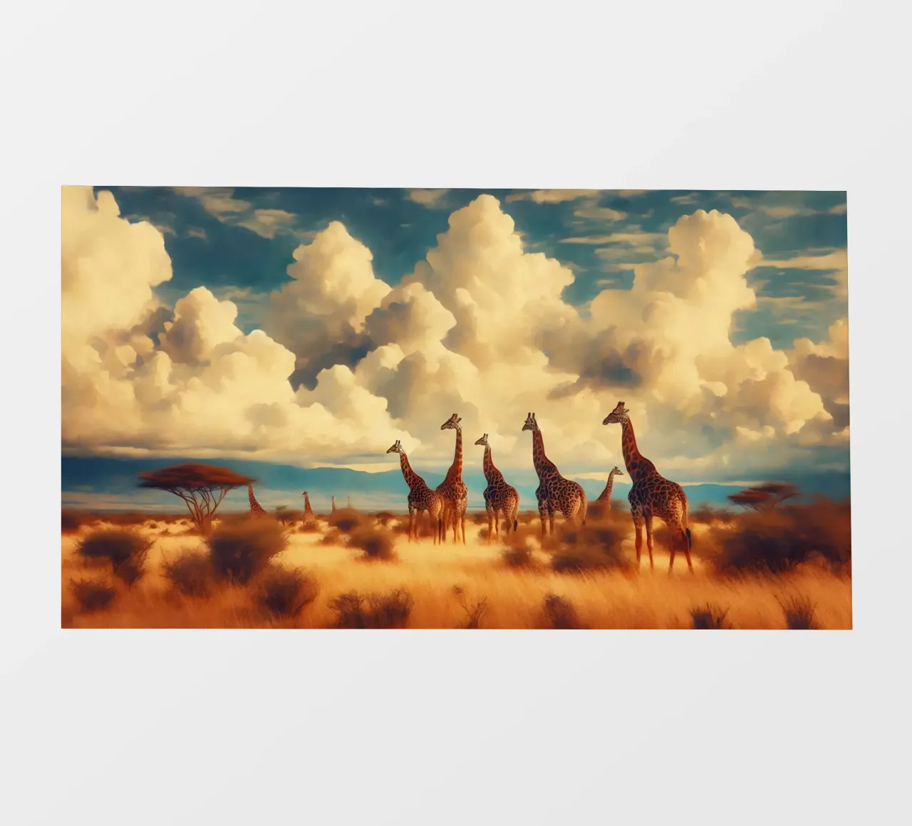 GIRAFE pellicola backlit da RUBIANT ART