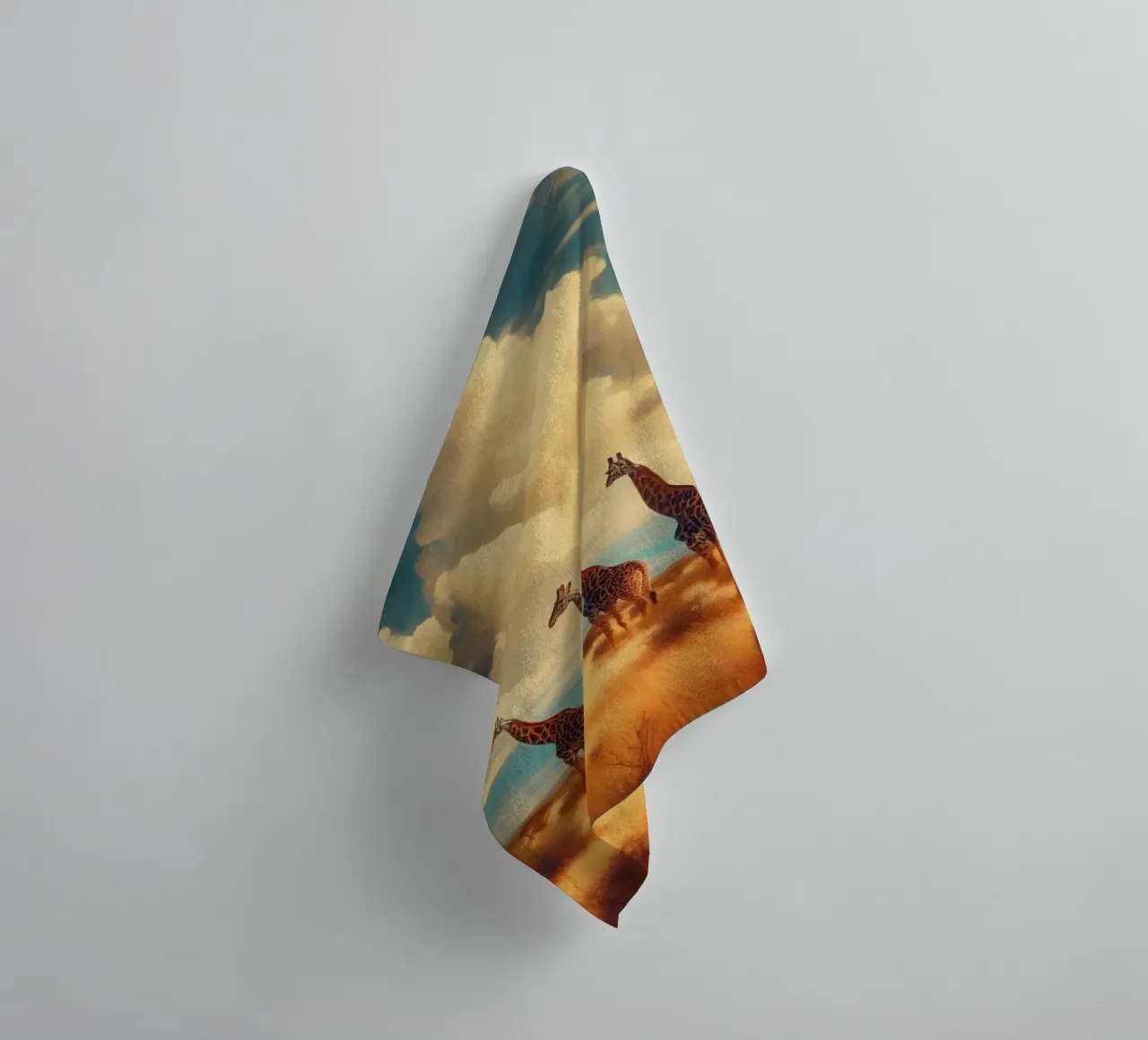 GIRAFE asciugamano da bagno da RUBIANT ART