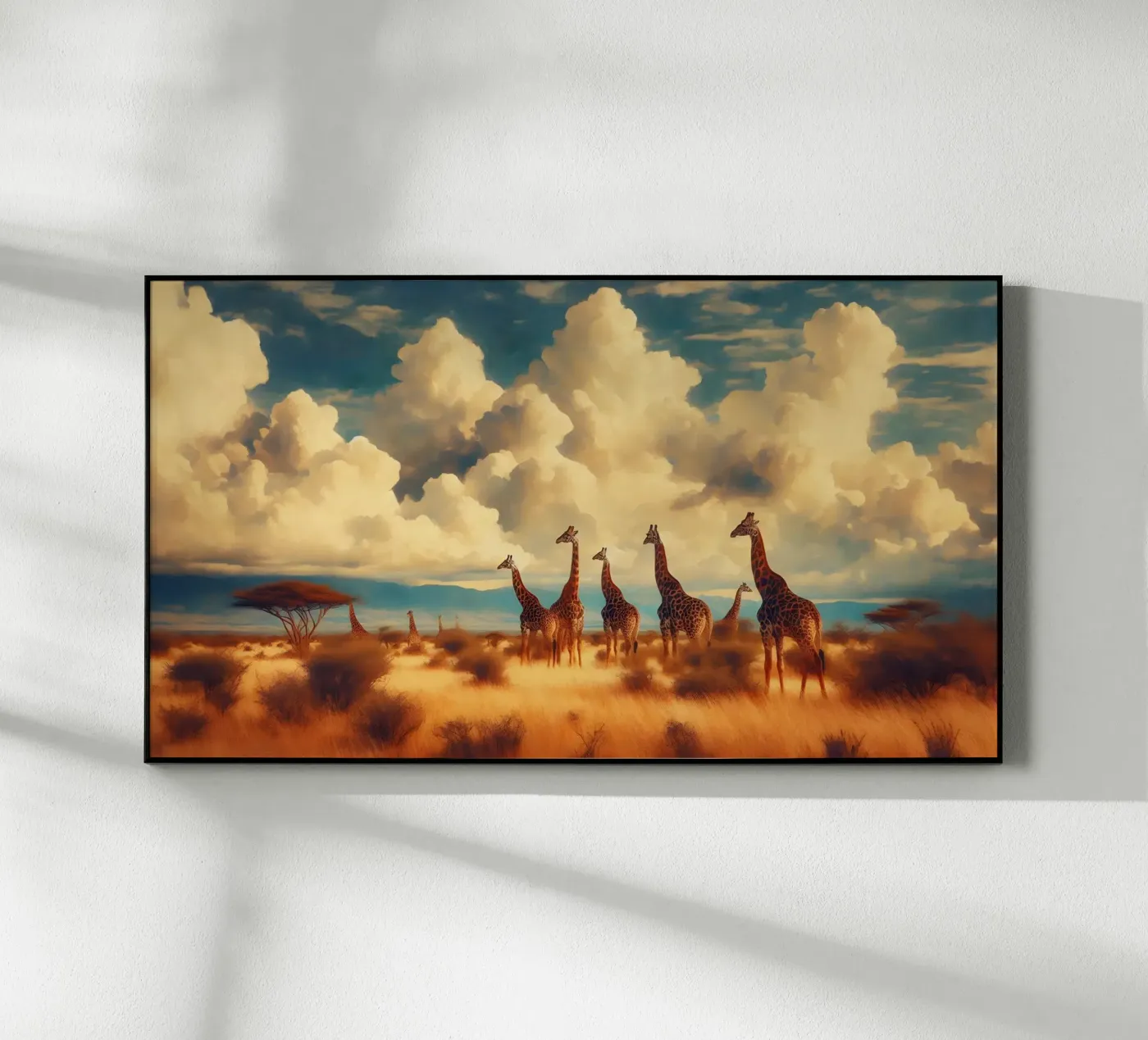 GIRAFE acryl van RUBIANT ART