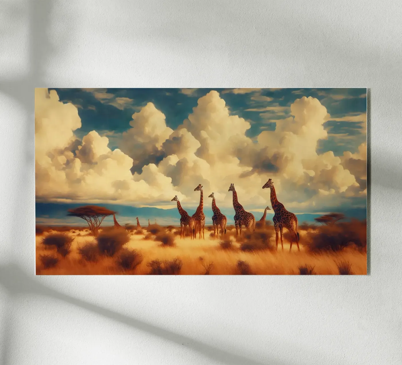 GIRAFE acryl van RUBIANT ART