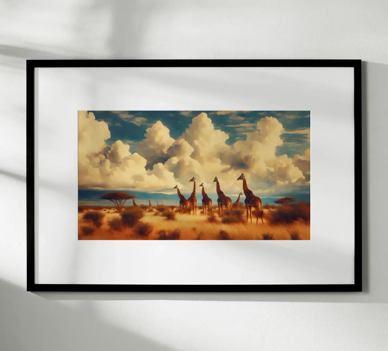 GIRAFE poster da RUBIANT ART