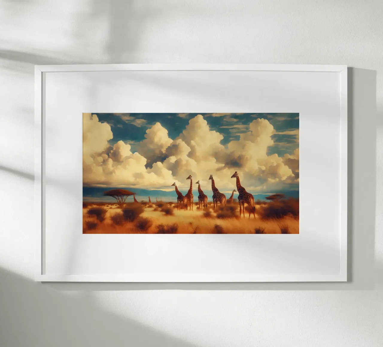 GIRAFE poster da RUBIANT ART