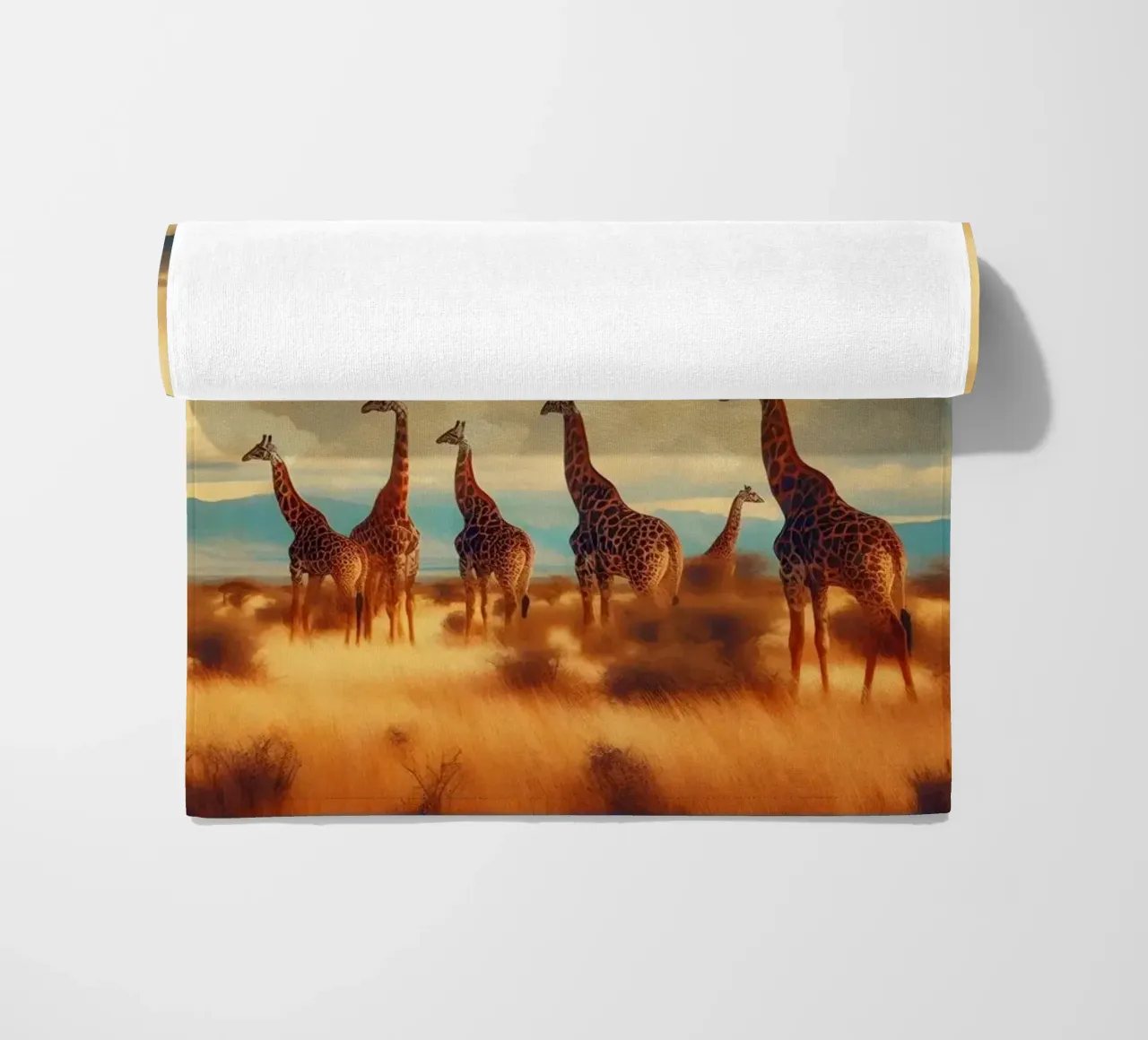 GIRAFE telo mare da RUBIANT ART