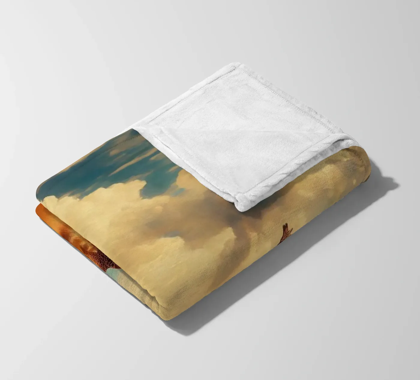 GIRAFE coperta in pile da RUBIANT ART