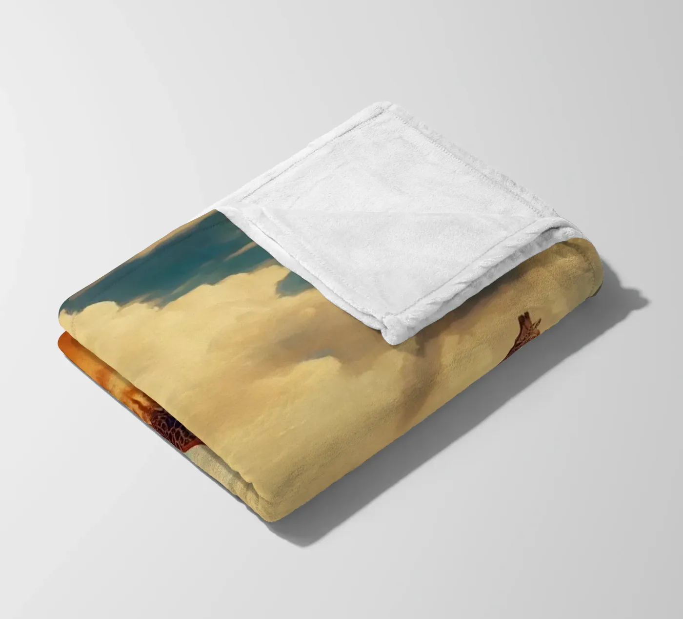 GIRAFE coperta in pile da RUBIANT ART