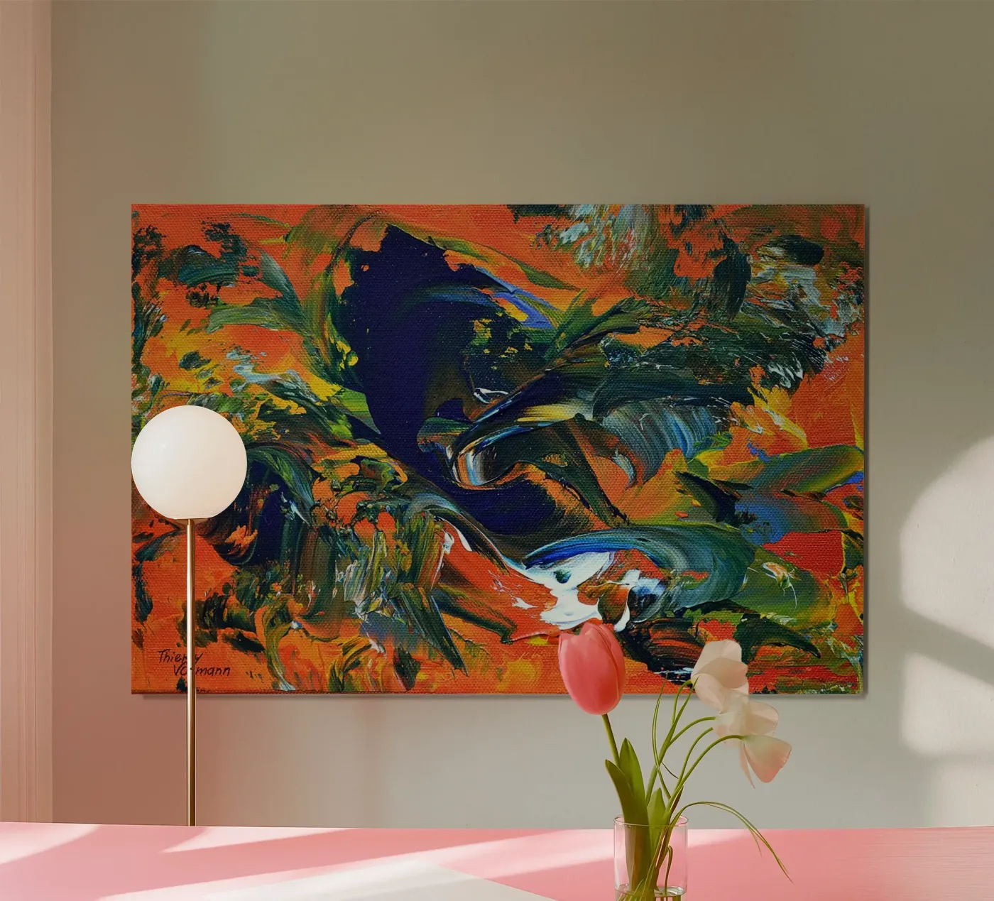 IDEAL GIFT 46 poster da Thierry Vobmann Abstract painting