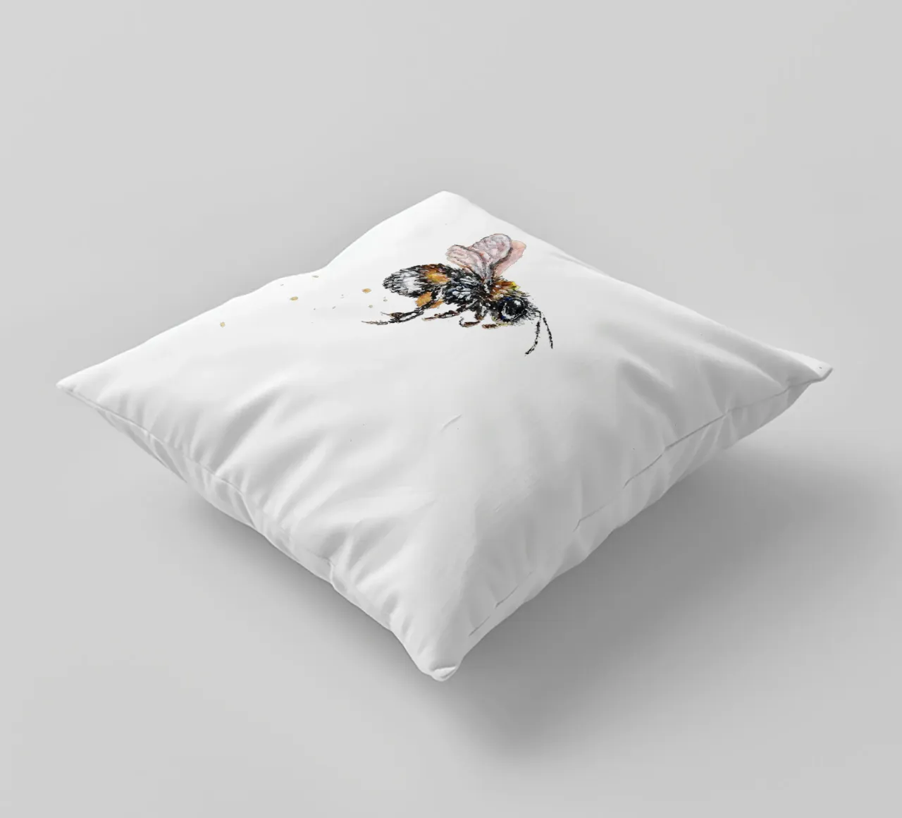 Just bee decorative cushion by Magpie luck