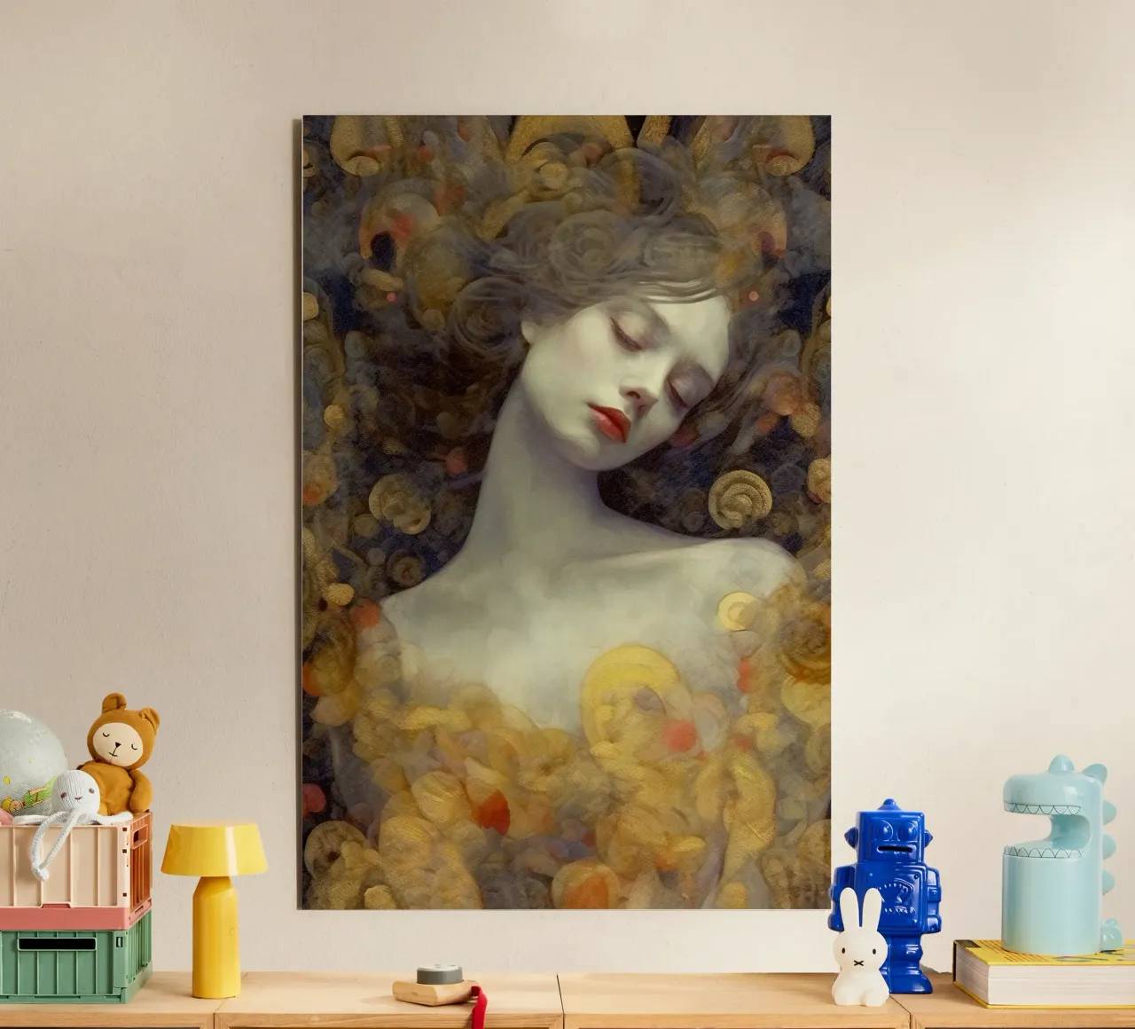 Emel Tunaboylu - La bella addormentata alluminio dibond da The Artcircle