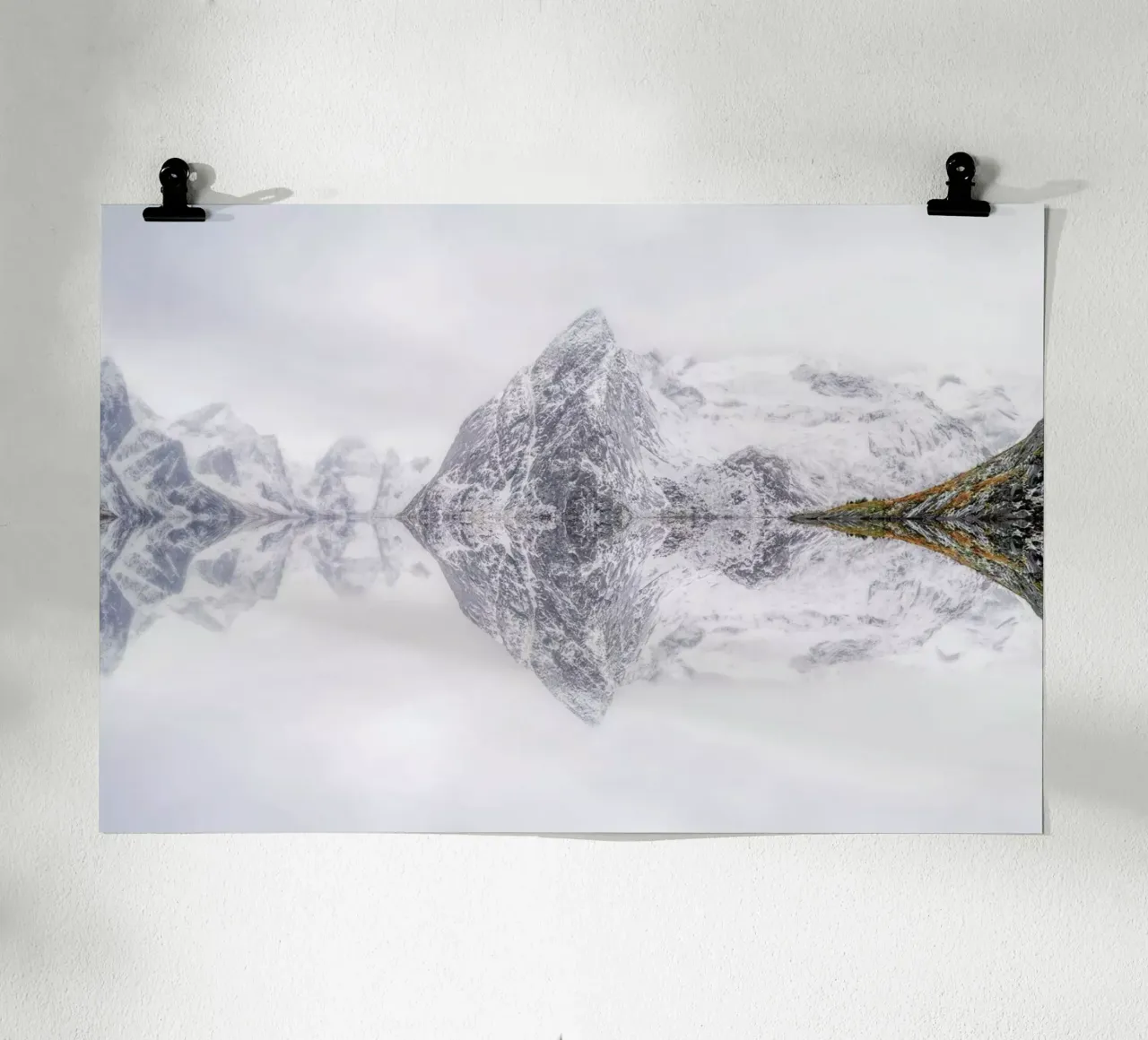 Lofoten Reflection - Ignacio Palacios poster da Pictufy