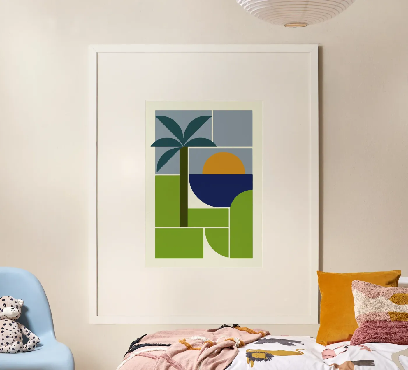 Summer Sunset poster by Janet