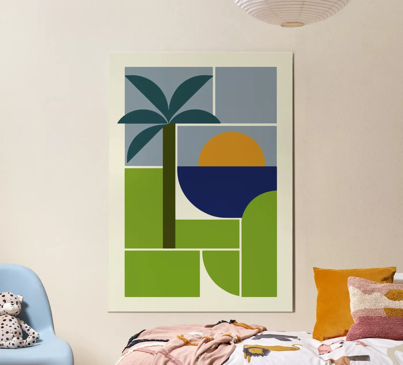 Summer Sunset poster by Janet